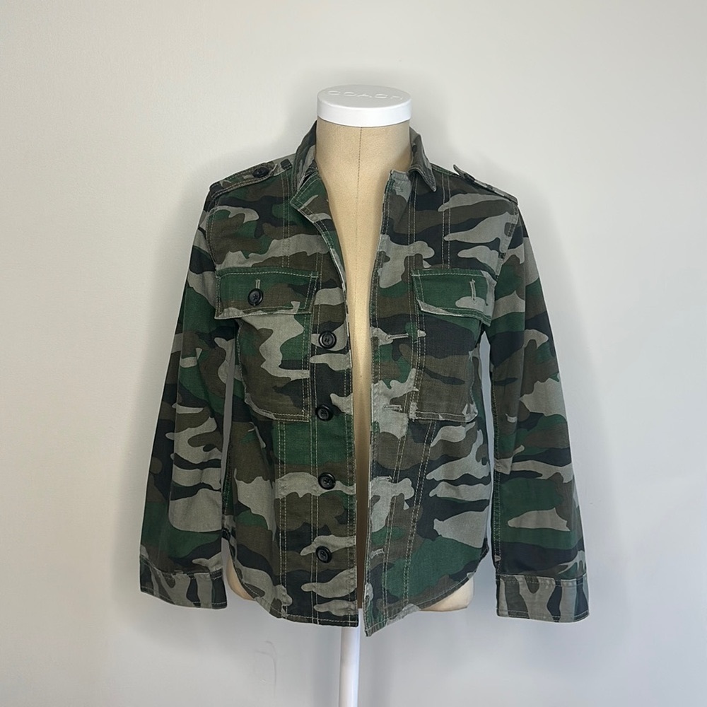 J Crew Camo Jacket